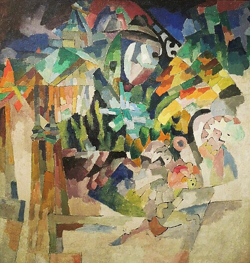 Landscape near Kislovodsk, 1913, Aristarkh Lentoulov