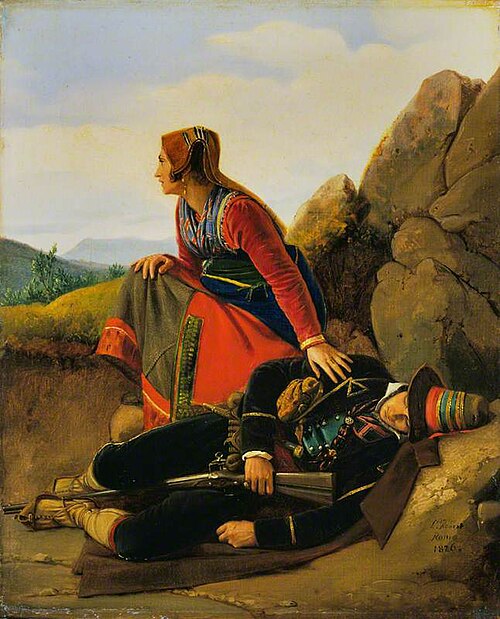 The Brigand Asleep, 1826, Léopold Robert
