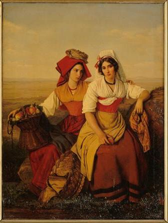 La Confidence, 1900, Léopold Robert