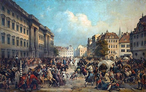Capture of Berlin on 28 September 1760, 1849, Alexander von Kotzebue