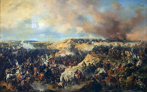 Battle of Kunersdorf on 1 August 1759, 1848, Alexander von Kotzebue
