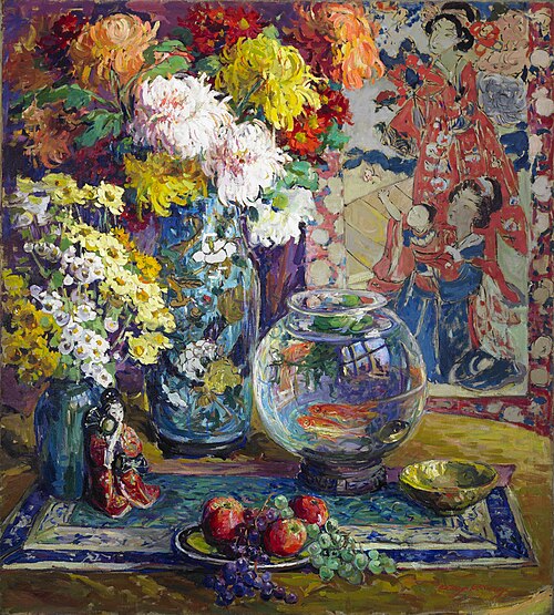 Fish, Fruits, and Flowers, 1923, Kathryn E. Cherry