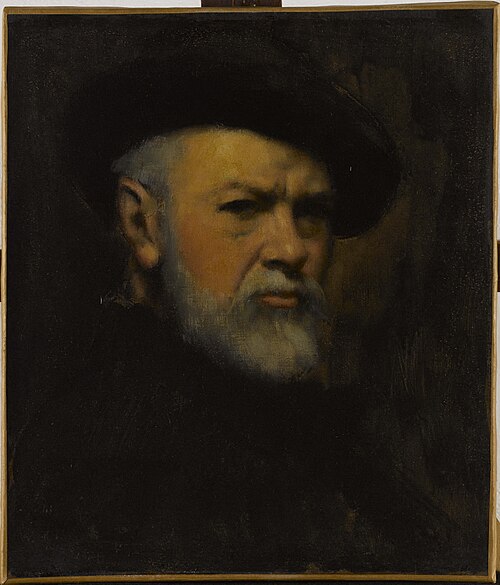 Autoportrait, 1890, Jean-Jacques Henner