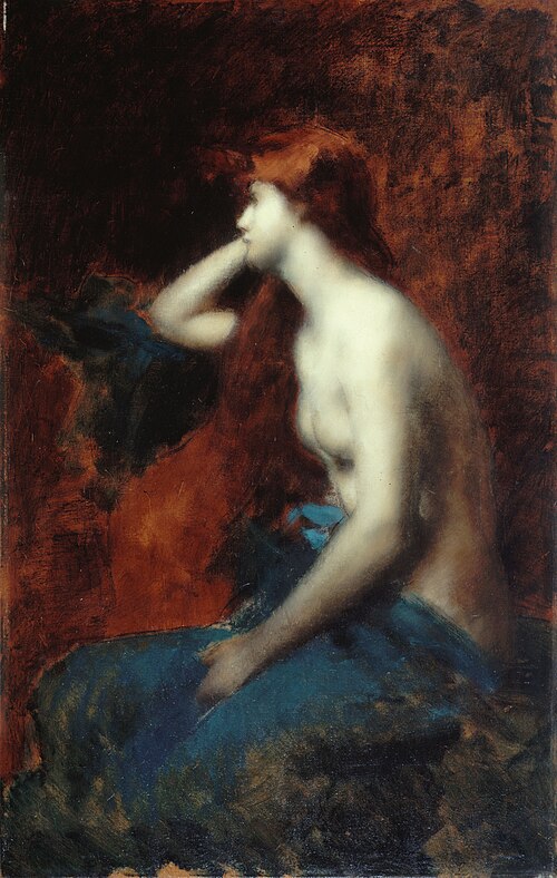 Rêverie, 1904, Jean-Jacques Henner