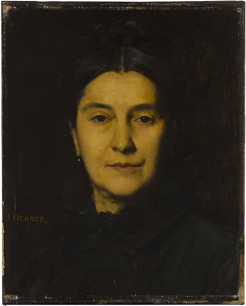 Portrait de Madame Herzog, 1875, Jean-Jacques Henner
