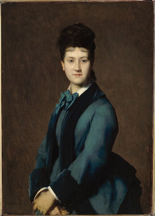 Portrait de Madame Jeantaud, 1875, Jean-Jacques Henner