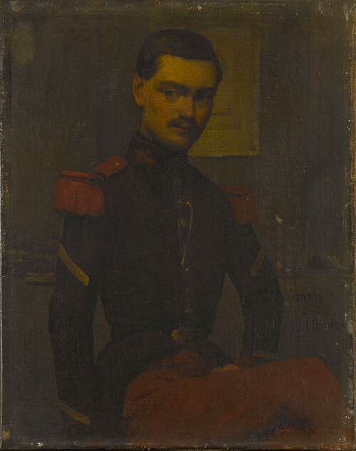 Portrait du Sergent Fourrier, 1852, Jean-Jacques Henner