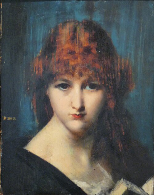 portrait de femme, 1900, Jean-Jacques Henner
