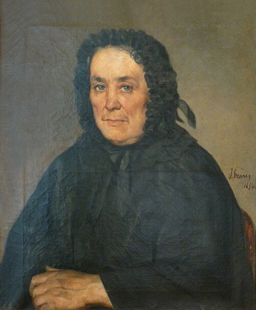 Portrait de Mme Kaufmann, 1856, Jean-Jacques Henner