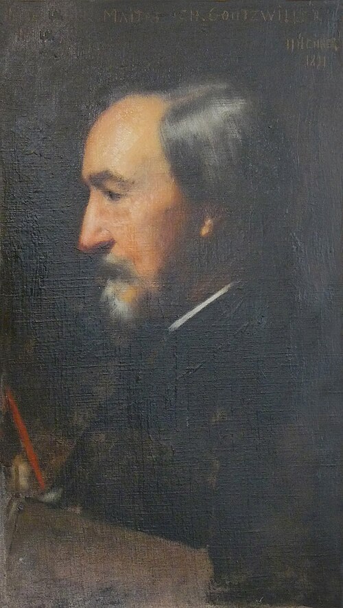 Portrait de Charles Goutzwiller, 1891, Jean-Jacques Henner