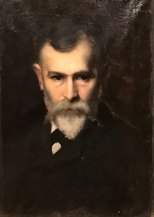 Portrait of Emmanuel Benner, 1890, Jean-Jacques Henner