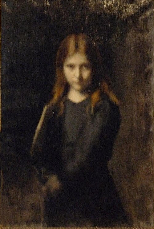 The Schoolgirl, 1900, Jean-Jacques Henner