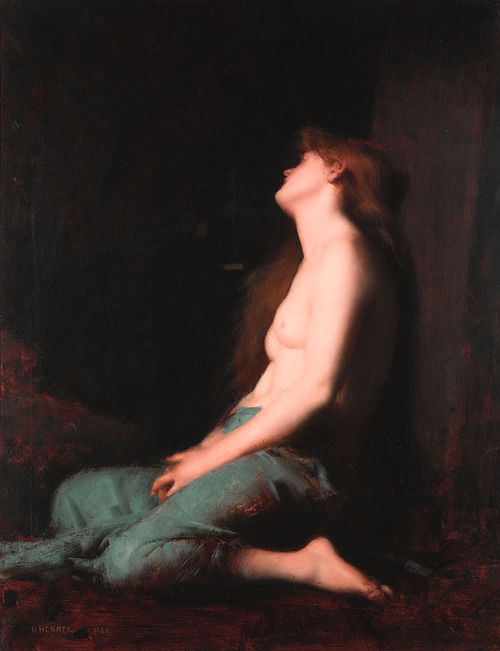 Penitent Magdalene, 1881, Jean-Jacques Henner