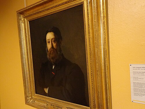 Portrait de Henri Haeffely, 1869, Jean-Jacques Henner