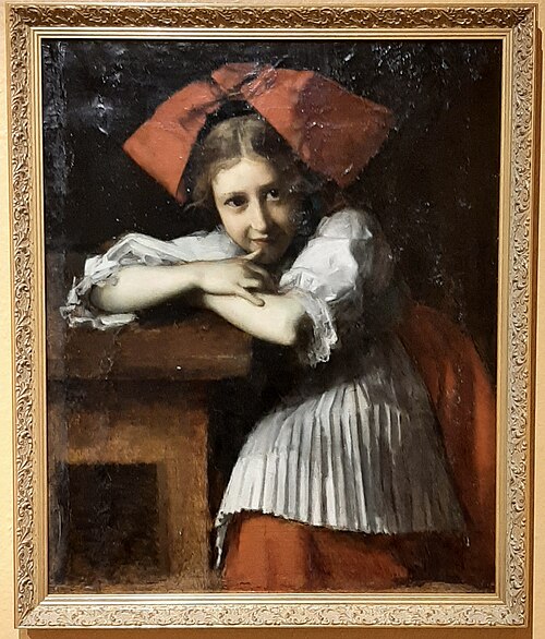 Petite Alsacienne, 1871, Jean-Jacques Henner