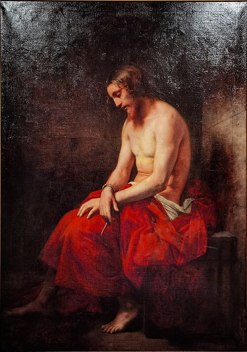 Le Christ en prison, 1861, Jean-Jacques Henner
