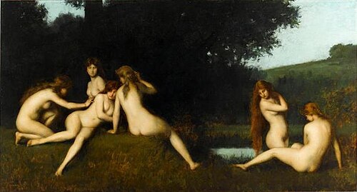Les Naïades, 1877, Jean-Jacques Henner