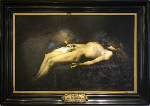 Le Christ mort., , Jean-Jacques Henner