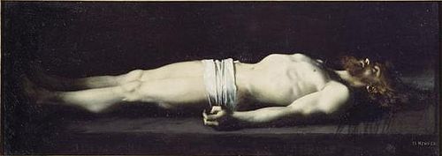 Jésus au tombeau, 1879, Jean-Jacques Henner