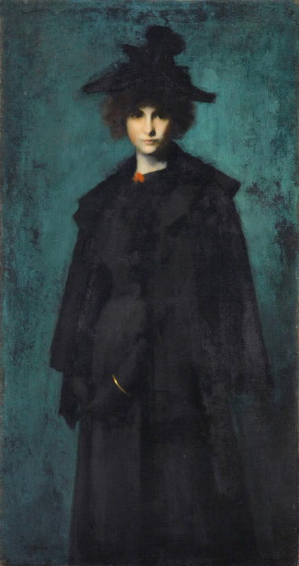 Portrait de Mademoiselle Laura Leroux, 1898, Jean-Jacques Henner