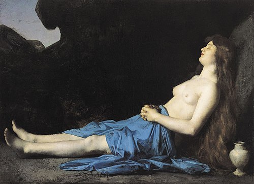 Madeleine dans le désert, 1874, Jean-Jacques Henner