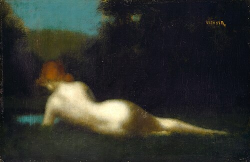 Nu couché, 1900, Jean-Jacques Henner