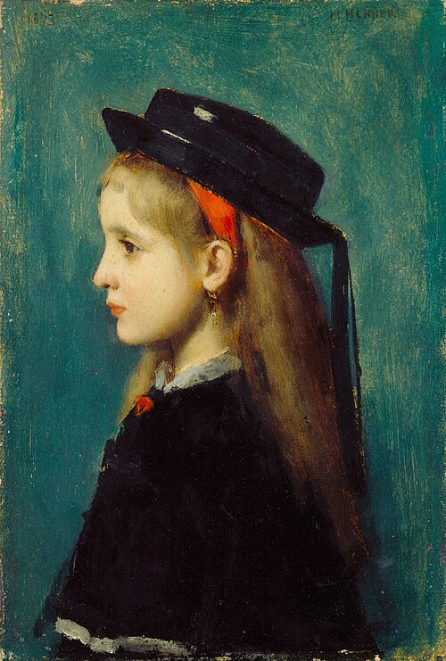 Fille d'Alsace, 1873, Jean-Jacques Henner