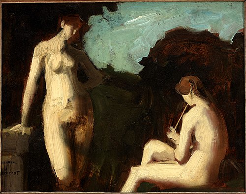Idyll, 1872, Jean-Jacques Henner