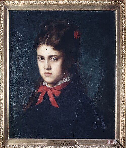 Portrait de Marie-Louise Vallery-Radot à 18 ans, , Jean-Jacques Henner
