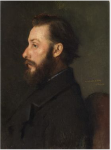 Portrait of Monsieur A. Koch, 1890, Jean-Jacques Henner