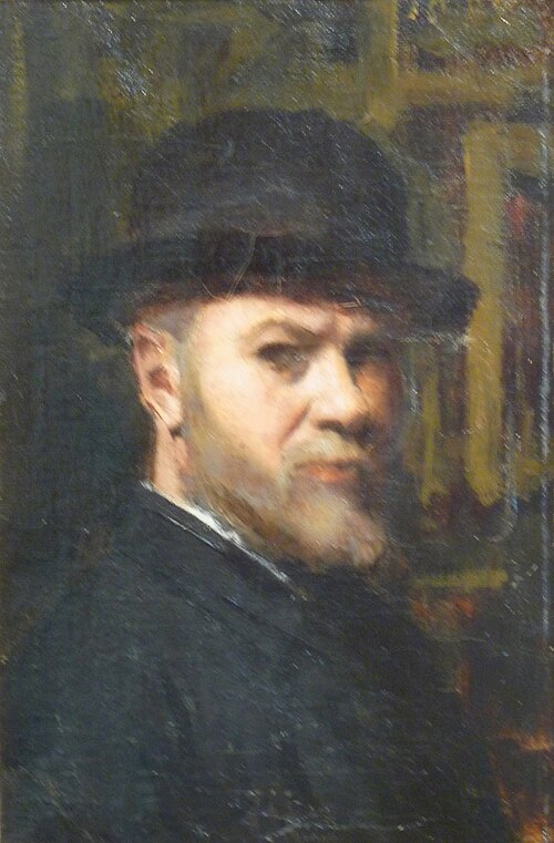 Self portrait, 1880, Jean-Jacques Henner