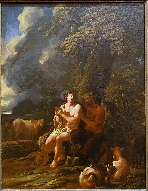 Pan and Daphnis, , Pieter Mulier le Jeune