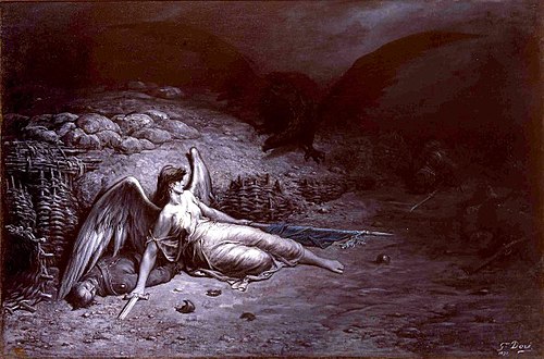 L'aigle noir de Prusse, 1871, Gustave Doré