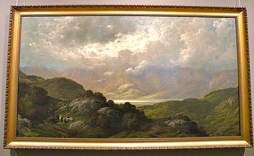 Paysage d'Écosse, 1881, Gustave Doré