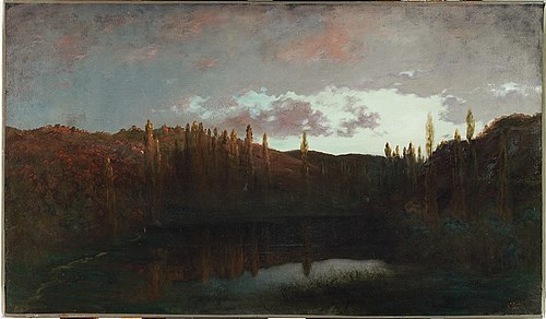 Sunset in Alsace, 1873, Gustave Doré