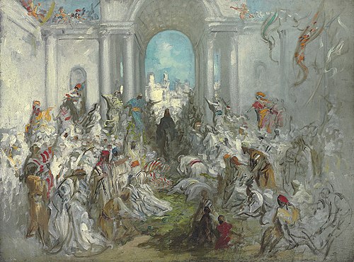 Christ's Entry into Jerusalem, 1876, Gustave Doré
