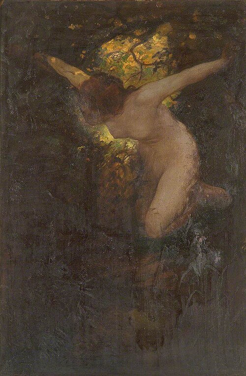 La baigneuse (The Bather), , Gustave Doré