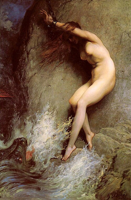 Andromeda, 1869, Gustave Doré