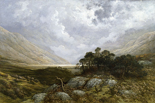 Landscape in Scotland, 1878, Gustave Doré