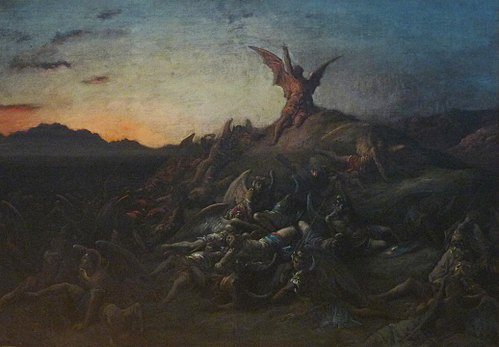 La Chute des anges rebelles, 1866, Gustave Doré