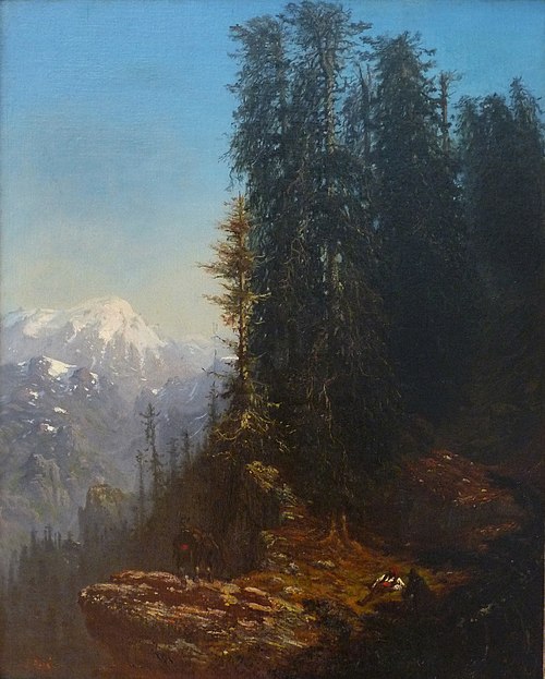 Paysage des Pyrénées, 1875, Gustave Doré