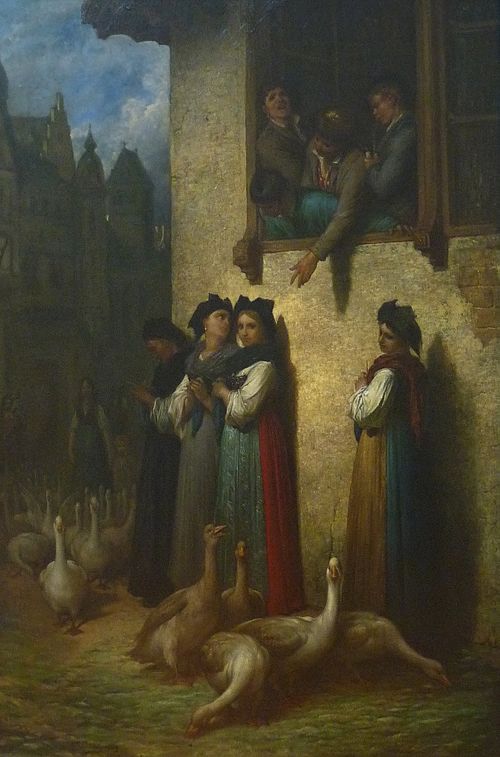 Soir en Alsace, 1869, Gustave Doré