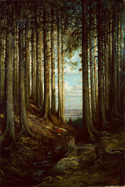 Alpine Scene, 1865, Gustave Doré