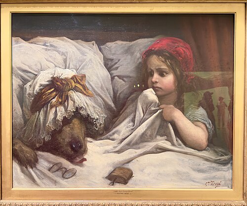 Little Red Riding Hood, 1862, Gustave Doré