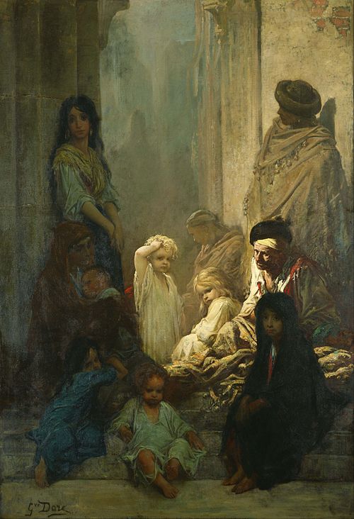 La Siesta, Memory of Spain, 1868, Gustave Doré