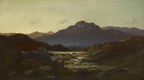 Torrent in the Highlands, 1881, Gustave Doré
