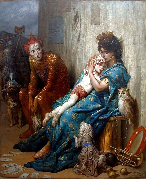 Les Saltimbanques, 1874, Gustave Doré