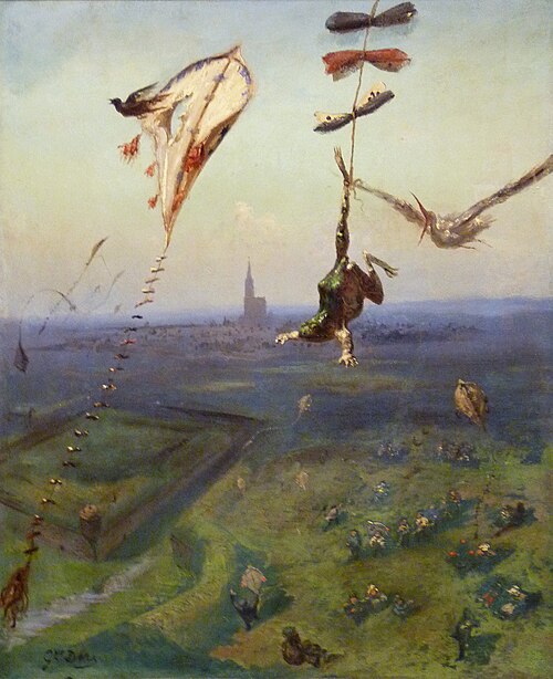 Entre ciel et terre, 1862, Gustave Doré