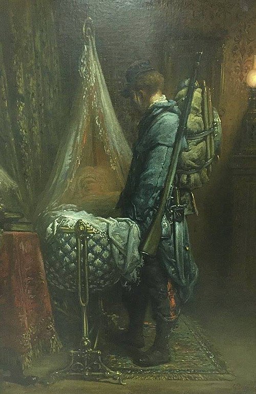 Soldier's Farewell, 1873, Gustave Doré