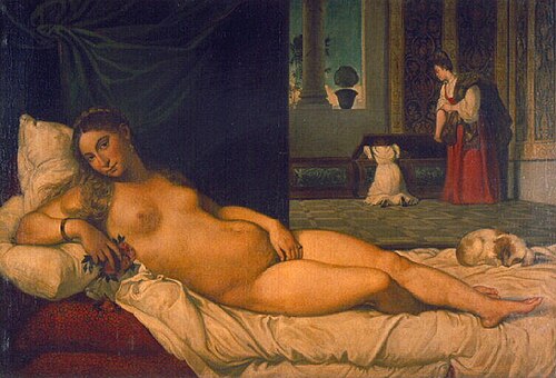 Vénus couchée, 1838, Victor Mottez